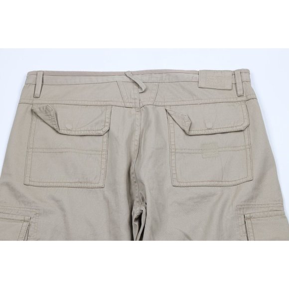 NOS Vtg 90s Marithe Francois Girbaud Mens 44x34 Baggy Relaxed Biker Cargo Pants - Picture 8 of 11